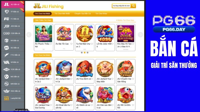 PG66 Bắn Cá - Đổi Thưởng Đại Dương